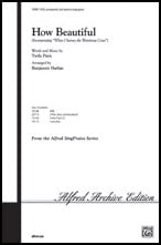 How Beautiful SATB choral sheet music cover